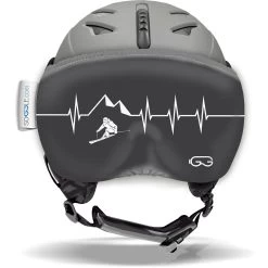 Soggle Vizor Heartbeat Skier