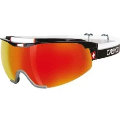 Casco Spirit Carbonic SWISS Edition Schwarz/rot