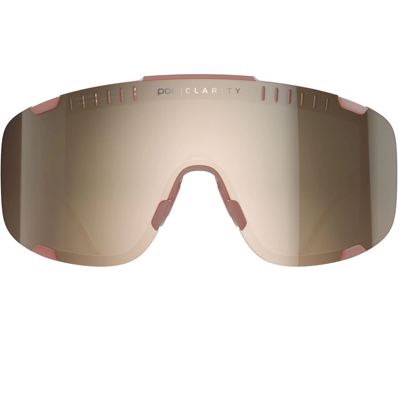 POC Devour Himalayan Salt Translucent/brown/silver Mirror - Afbeelding 4