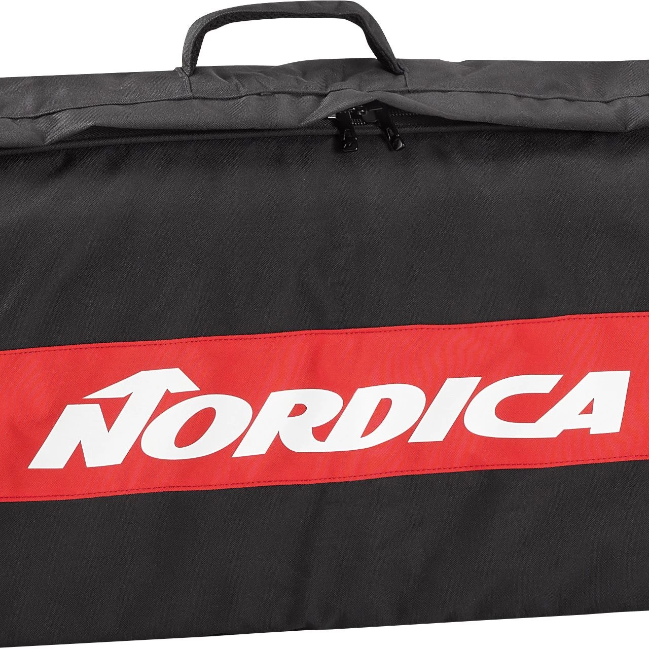 Nordica Double Roller Ski Bag ECO Black/red 200 Cm - Afbeelding 3