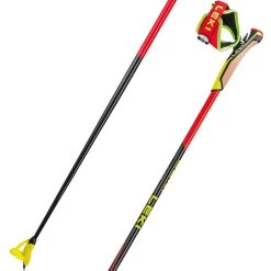 Leki HRC Max Bright Red/neonyellow/black