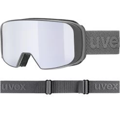 Uvex Saga TO Rhino Matt / Mirror Silver