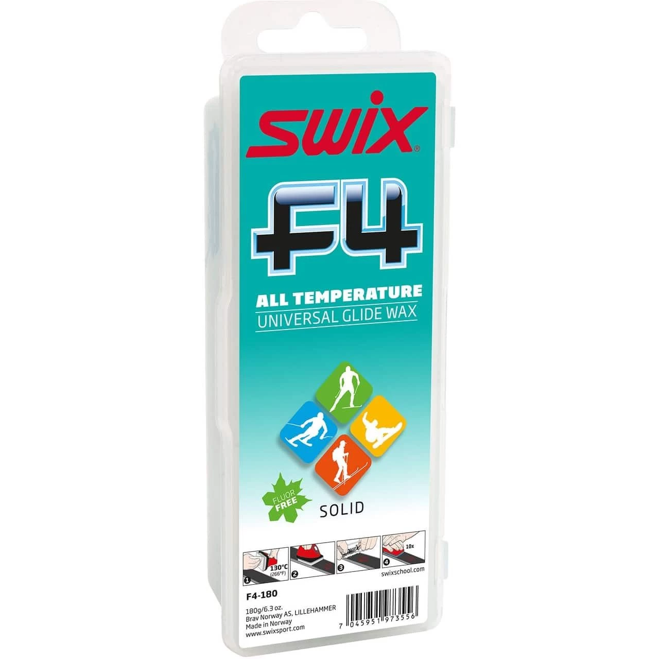 Swix F4 Universal Wax (180g)
